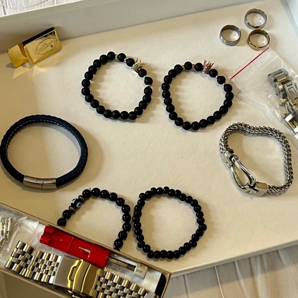 SOLD!!! MENS Jean Claude Bracelets - SAKS OFF FIFTH (LOT) Gift for HIM!!!